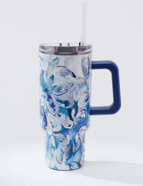 Tumbler (40 oz), Color: Azul Oysters