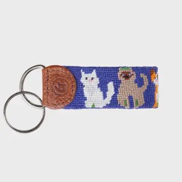 Needlepoint Keychain