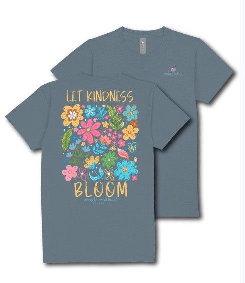 Bloom S/S Tee, Color: Comet, Size: X-Small