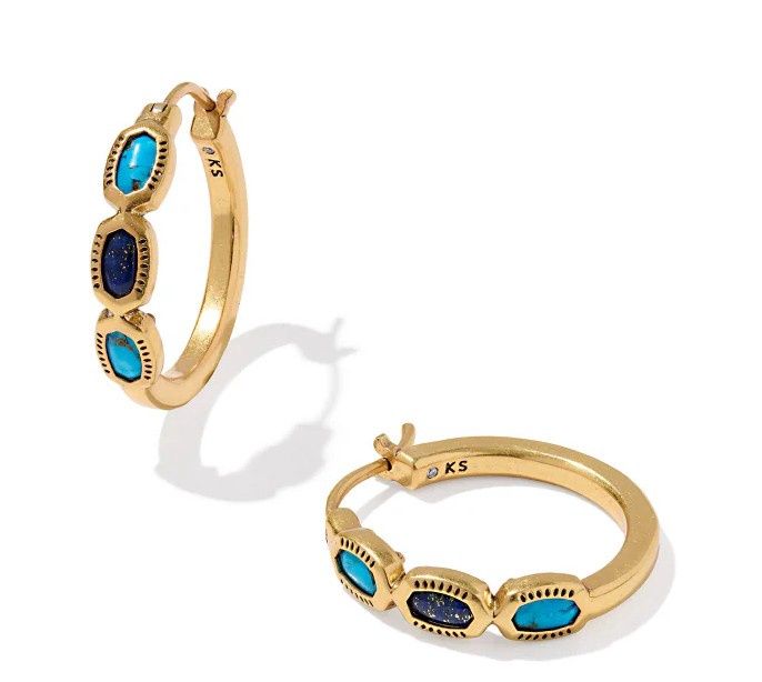 Mini Elisa Hoop Earrings