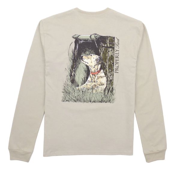 Mossy Oak Lab L/S, Color: Linen, Size: Small