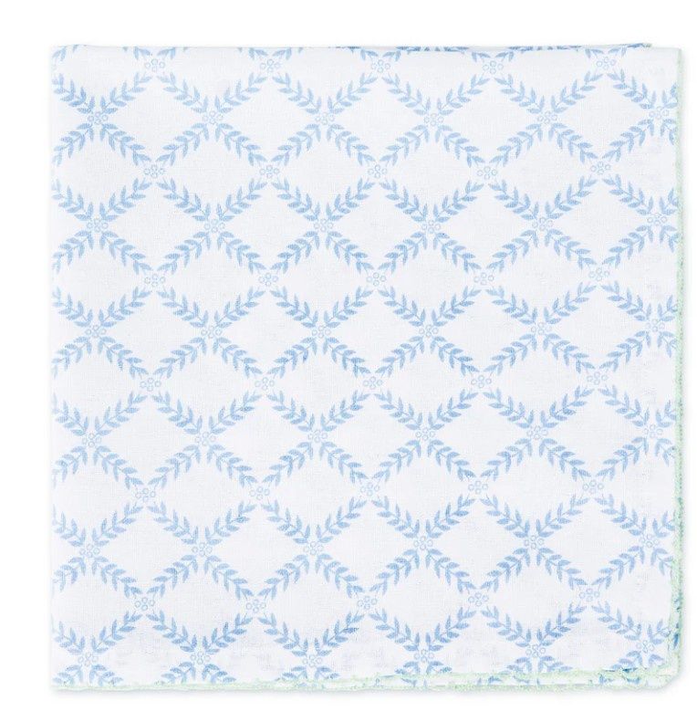 Napkin (DII), Color: Blue Trellis