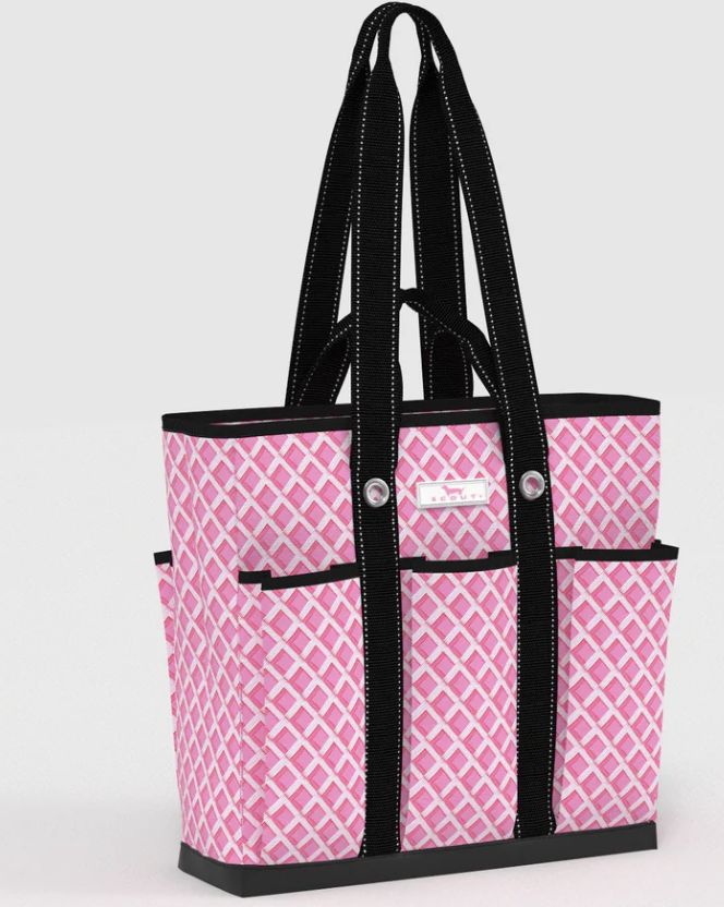 Rocket Pocket Tote, Color: Garden Gate
