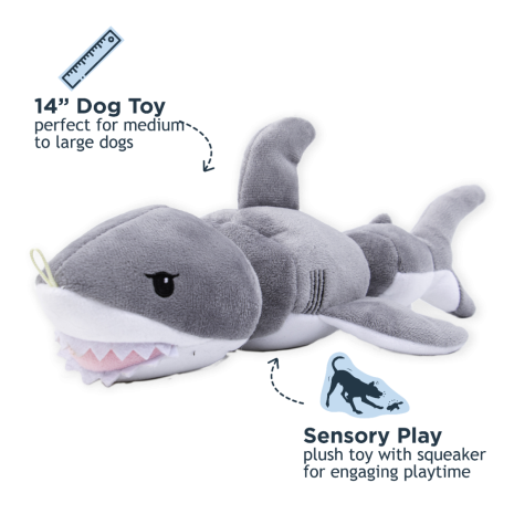 Jointed Plush Shark