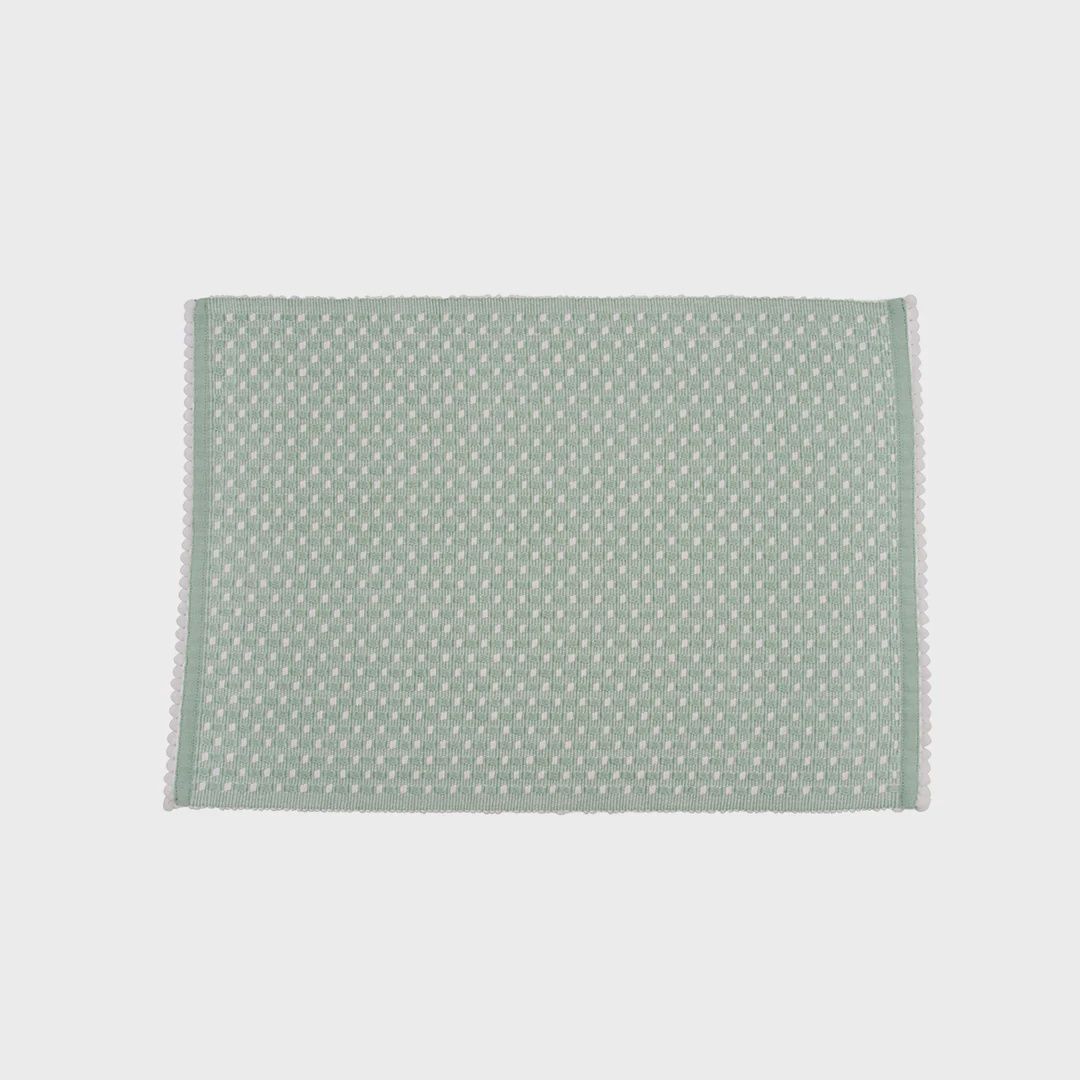 Bahar Placemat, Color: Cool Mint
