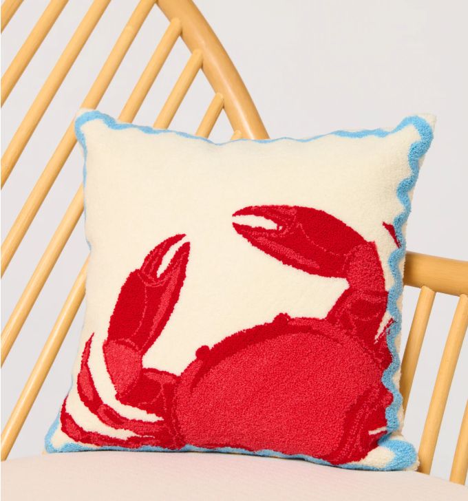 Crab Pillow (Shiraleah)