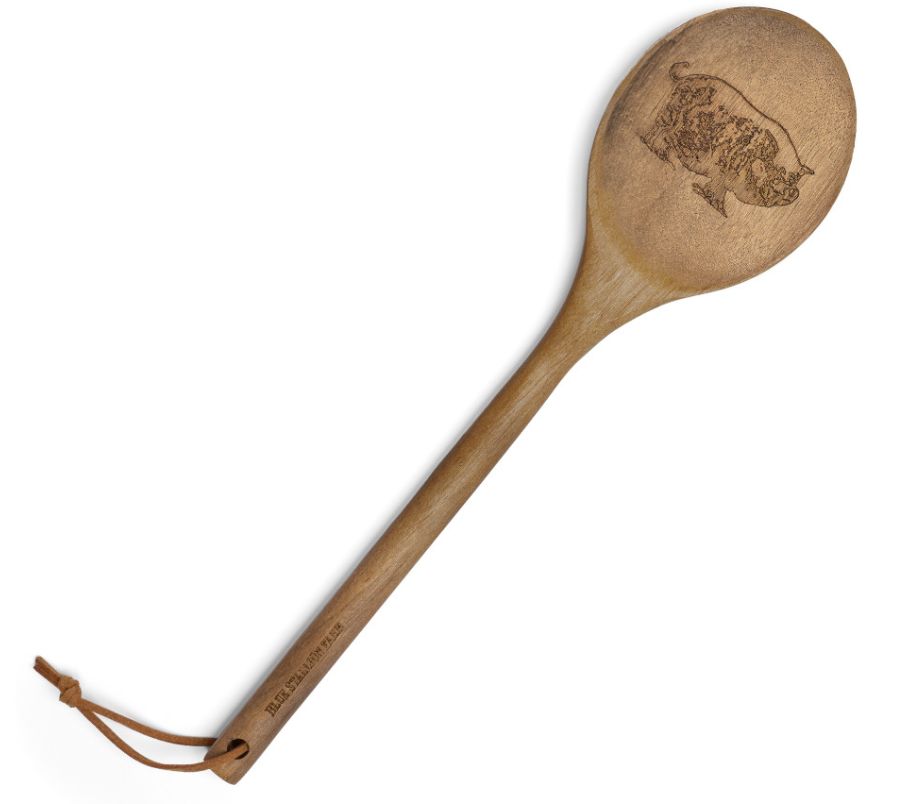 Acacia Wood Spoon, Color: Emily