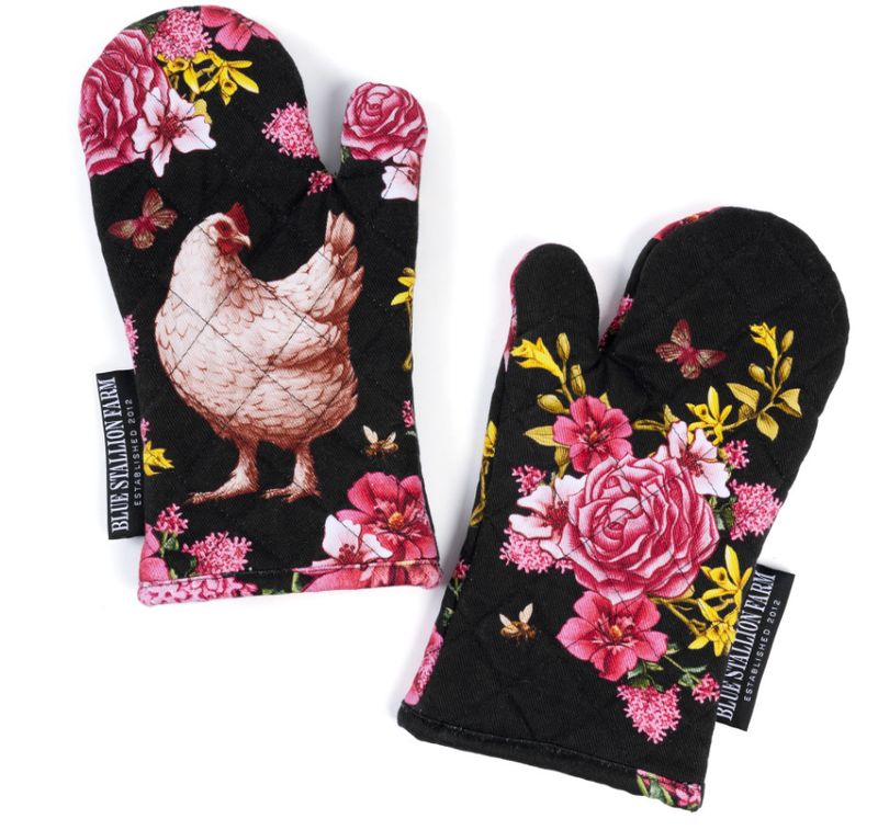 Floral Bouquet Oven Mitt