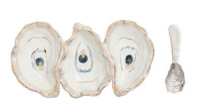 Oyster Triple Tidbit Set
