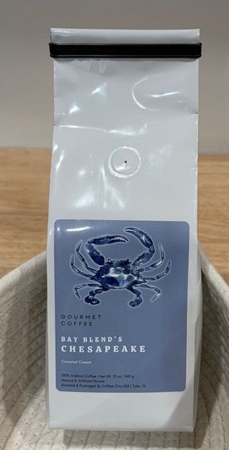 12 oz. Ground Coffee, Style: Chesapeake Blend (Coconut Cream)