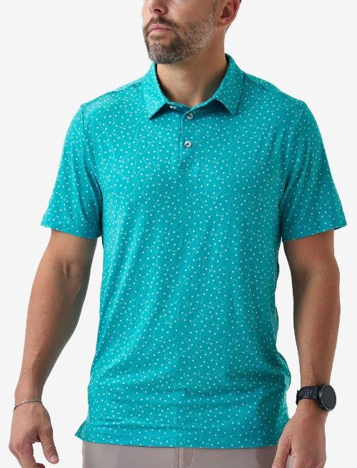 Polo-Performance, Color: Par-Tee, Size: Small