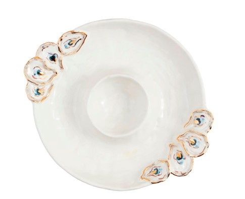 Oyster Chip &amp; Dip Bowl