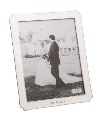 Mr &amp; Mrs 8x10 Enamel Frame