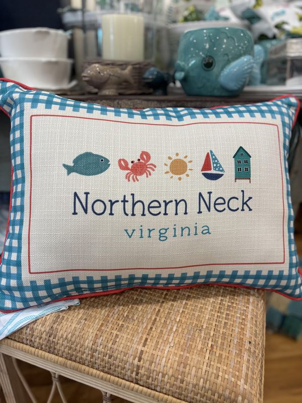 NNK Gingham Pillow