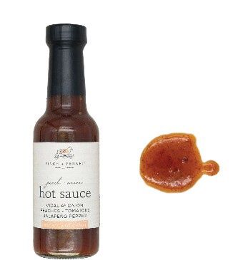 Peach &amp; Onion Hot Sauce