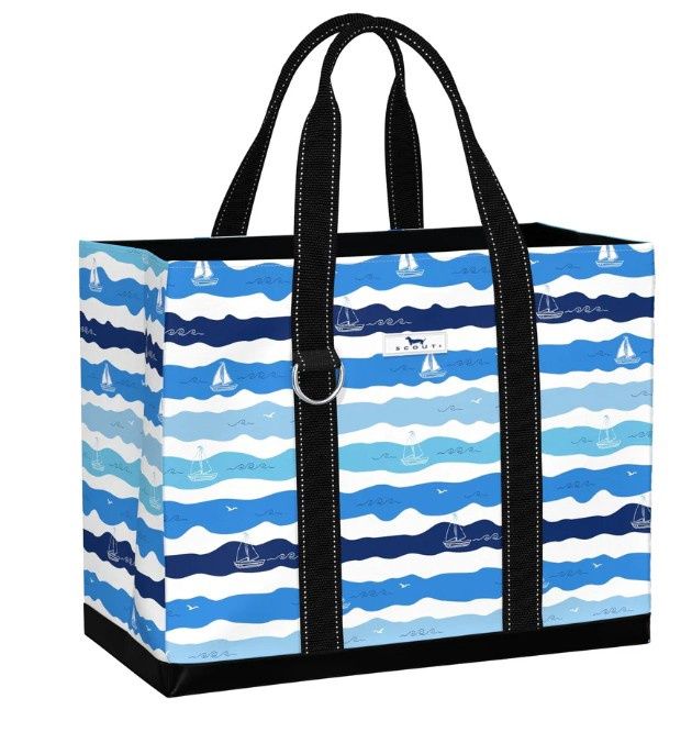 Original Deano Tote (Large), Color: Catch my Drift