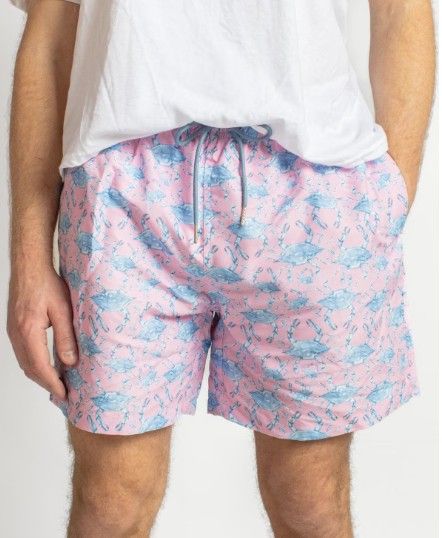Chesapeake Crab Swim Trunks