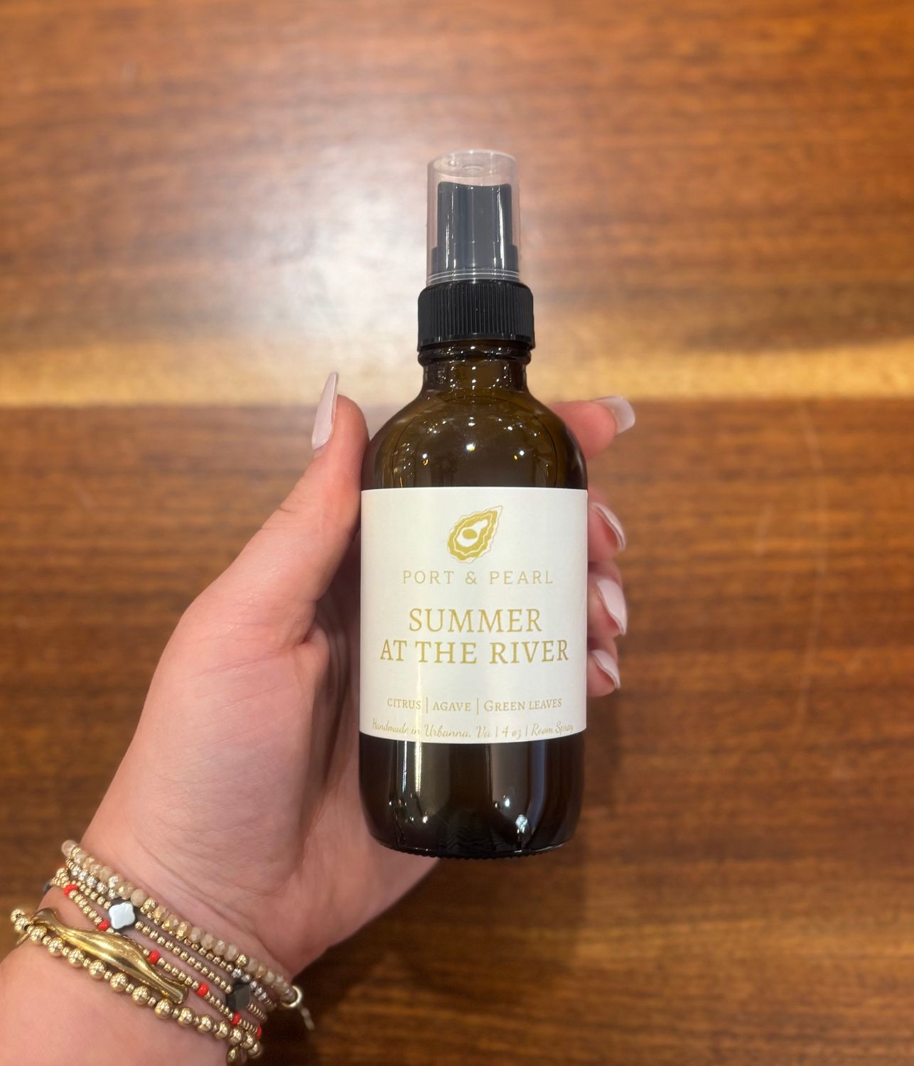 4oz Room Spray, Fragrance: Summer at the River