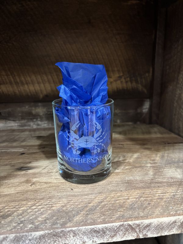 NNK Crab Rocks Glass