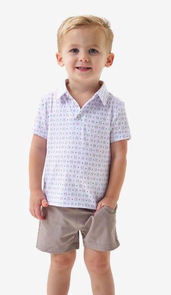 Youth Performance Polo, Color: Baseball, Size: YXS