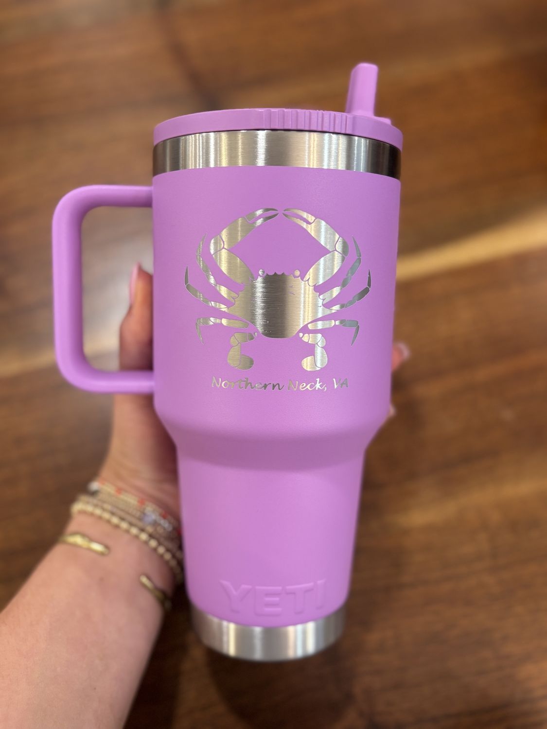 NNK Crab Rambler Travel Straw Mug, Color: Desert Bloom, Size: 30 oz