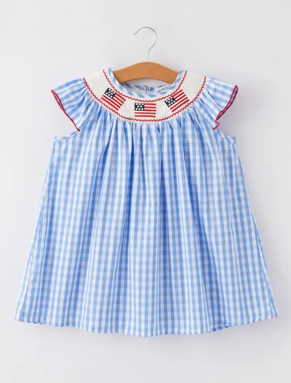 4th of July Smock Dress