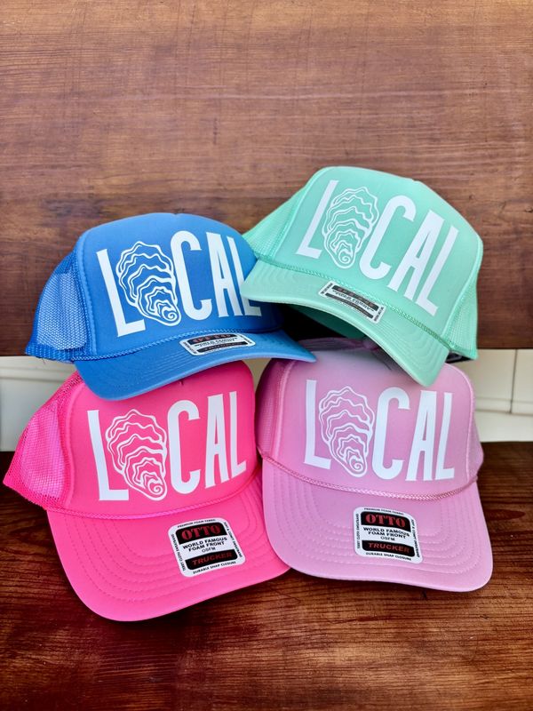 Local Oyster Shell Trucker Hat