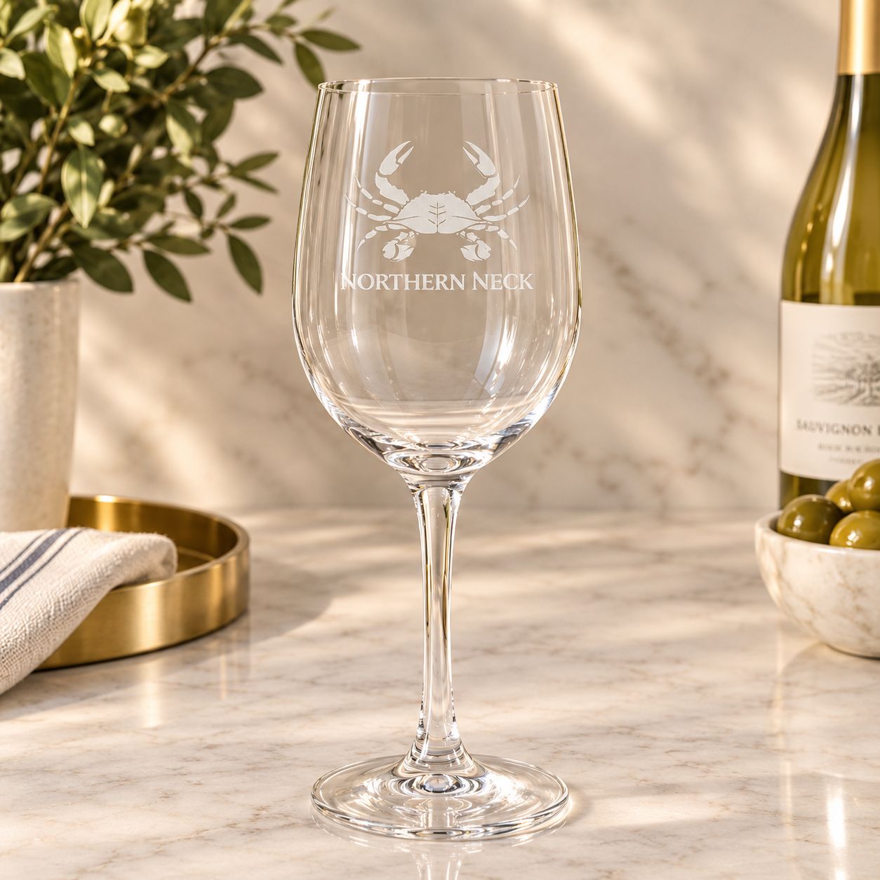 NNK Crab Wine Glass