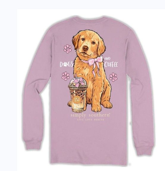 Dog Coffee L/S Tee