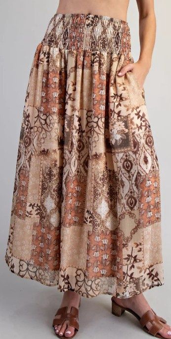 Boho Maxi Skirt