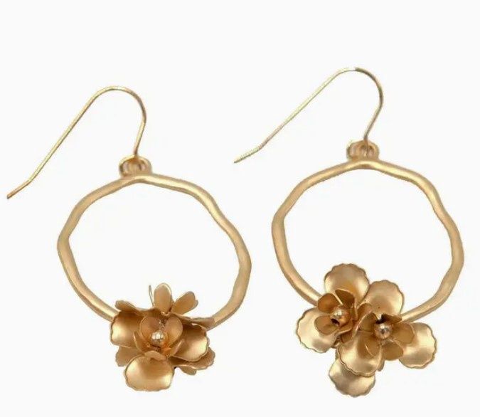 Bloom Hoop Earring