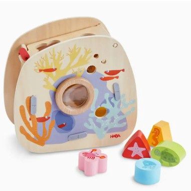 Underwater World Wooden Shape Sorter