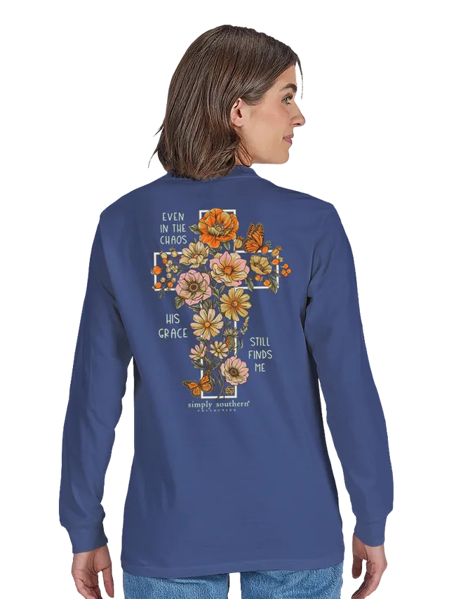 Grace L/S, Color: Bali, Size: Small