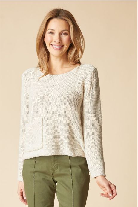 Fireside Pullover, Color: Dove, Size: X-Small