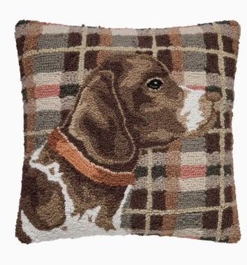 Hunting Dog Hook Pillow