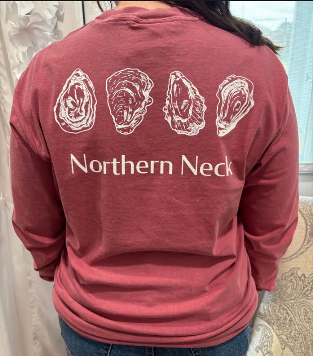 NNK Oyster L/S Tee, Color: Brick, Size: Small