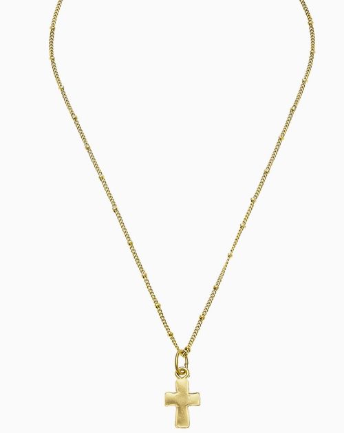 Small Cross Dainty Necklace