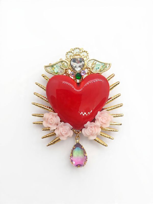 Broche ex-voto bohème chic MARIA