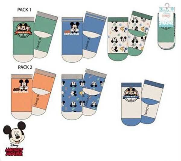 Baby sokken mickey mouse