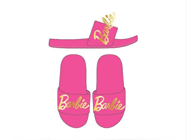 Pantoffels barbie