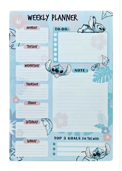 Weekplanner stitch