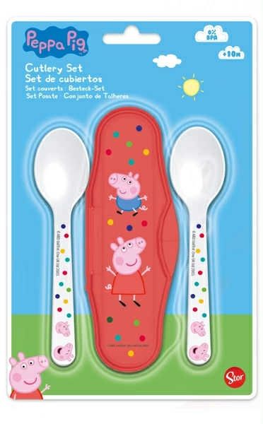 Reisbestek Peppa