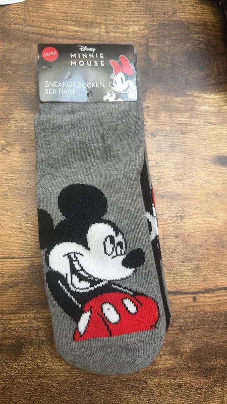 Sokken minnie en mickey per3