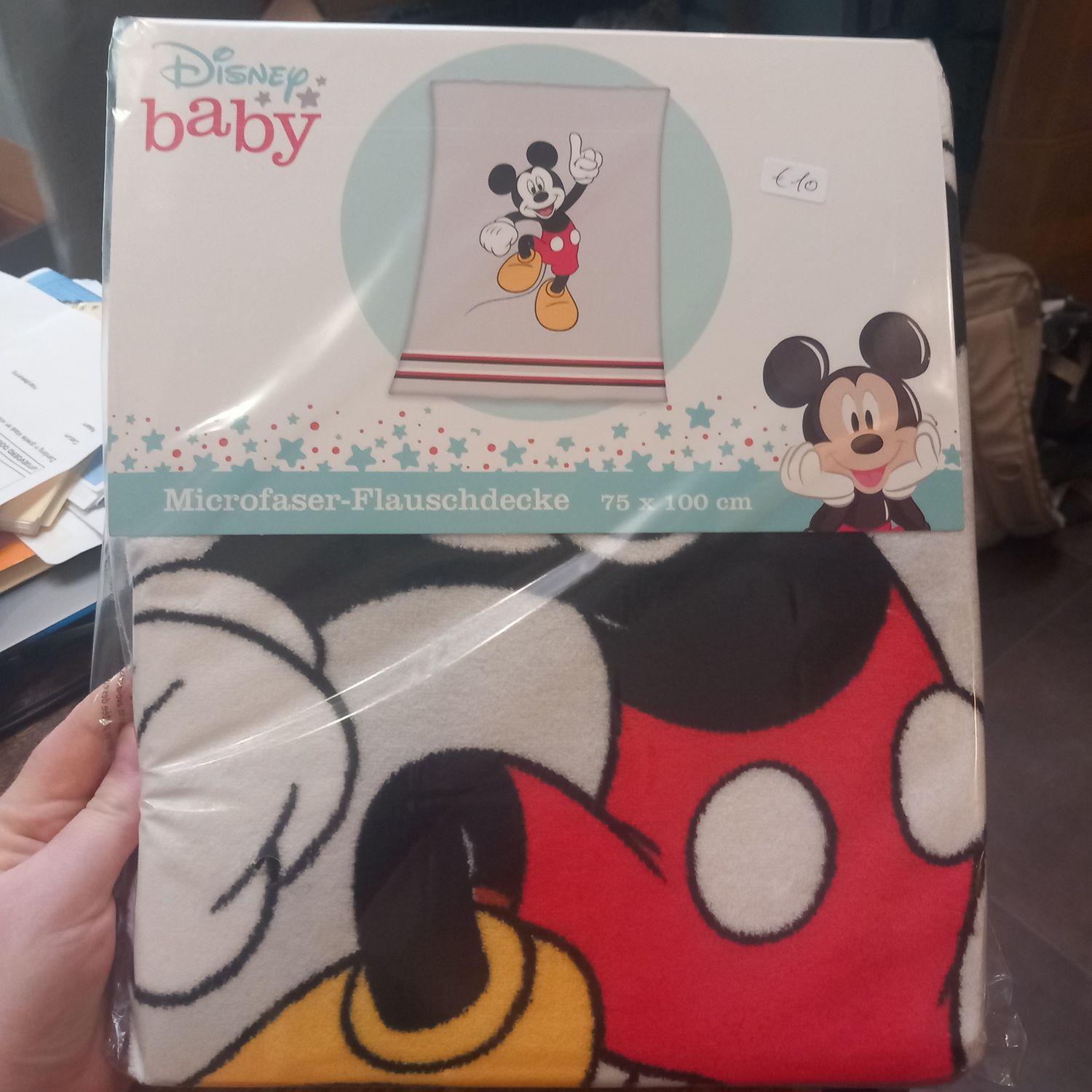 Fleece Deken Mickey
