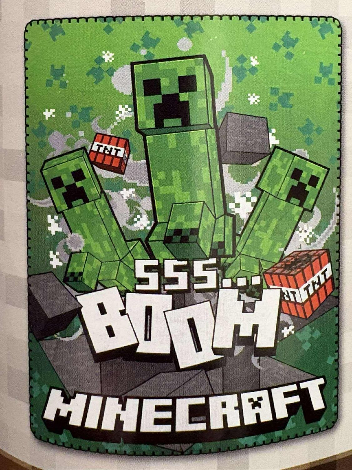 Fleece dekens mine craft