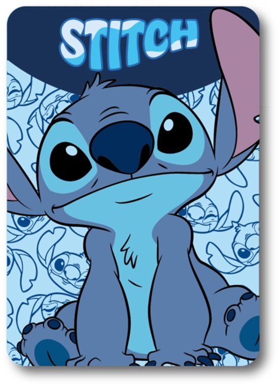 Fleece deken - Stitch  100 x 140 cm