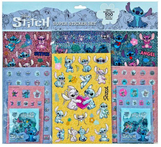 Sticker - Stitch Super Stickerset