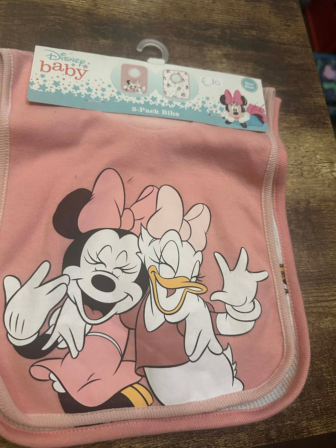 Slabbetjes – Minnie Mouse – Set van 2