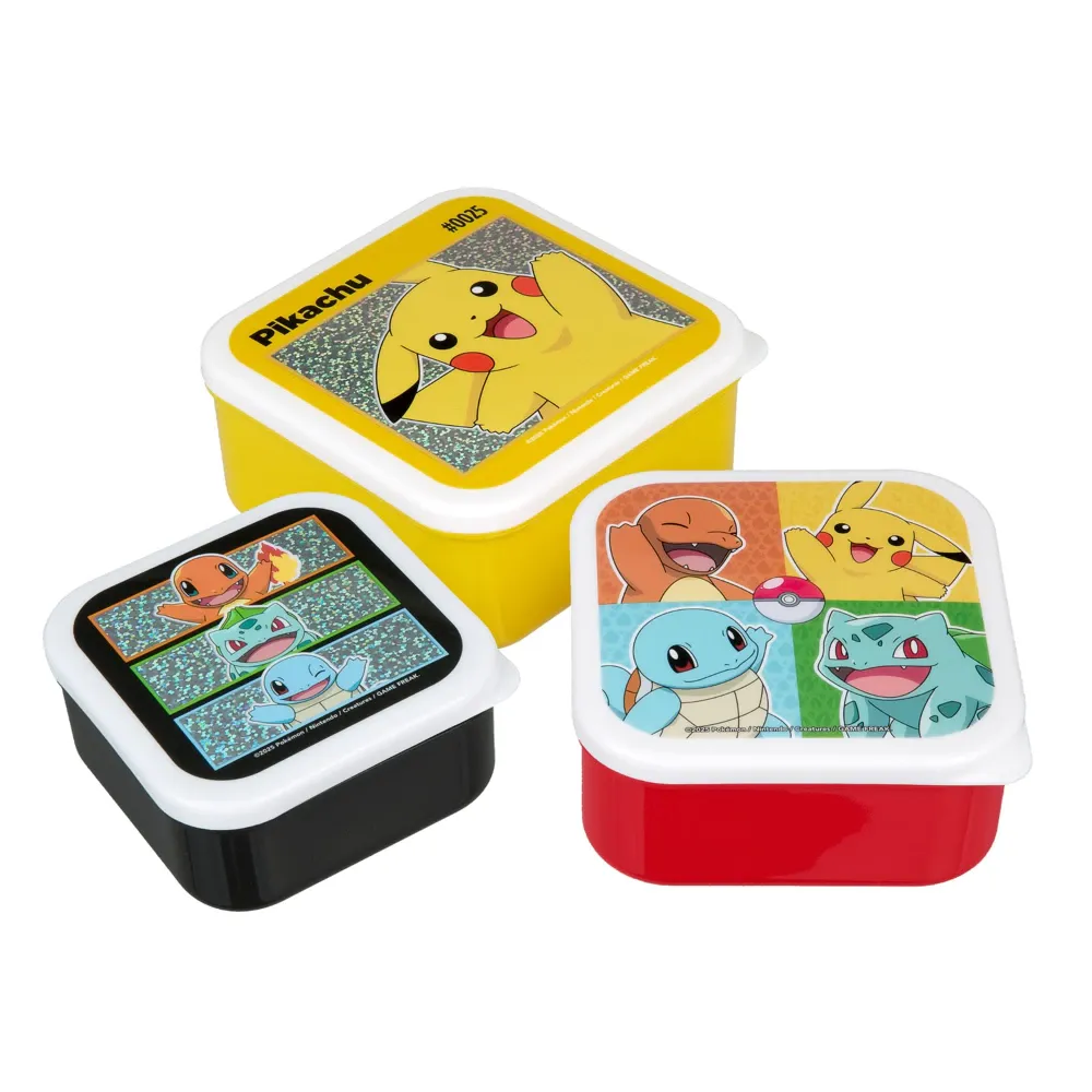 Snackdoosje 3 in 1 Pokémon