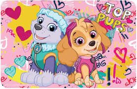 Placemats Paw Patrol - Skye en Everest